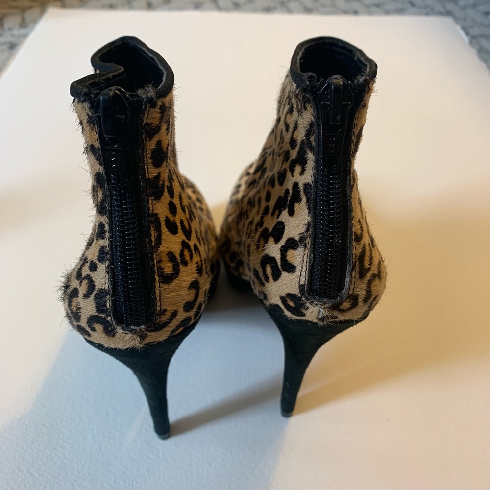 Aldo Leopard Textured Booties - Size 6.5 - Picture 3 of 8